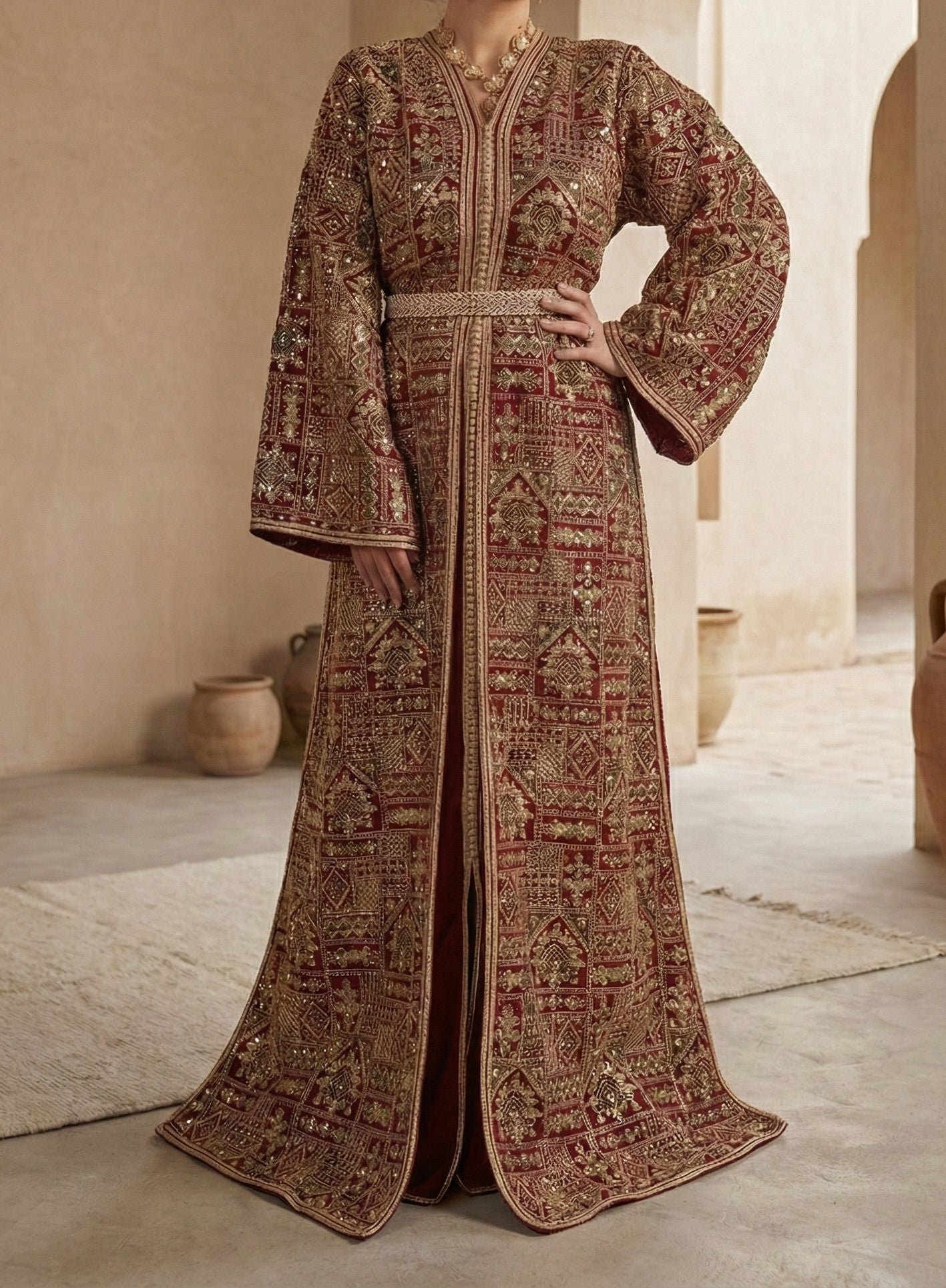 Sarya Rouge et Or