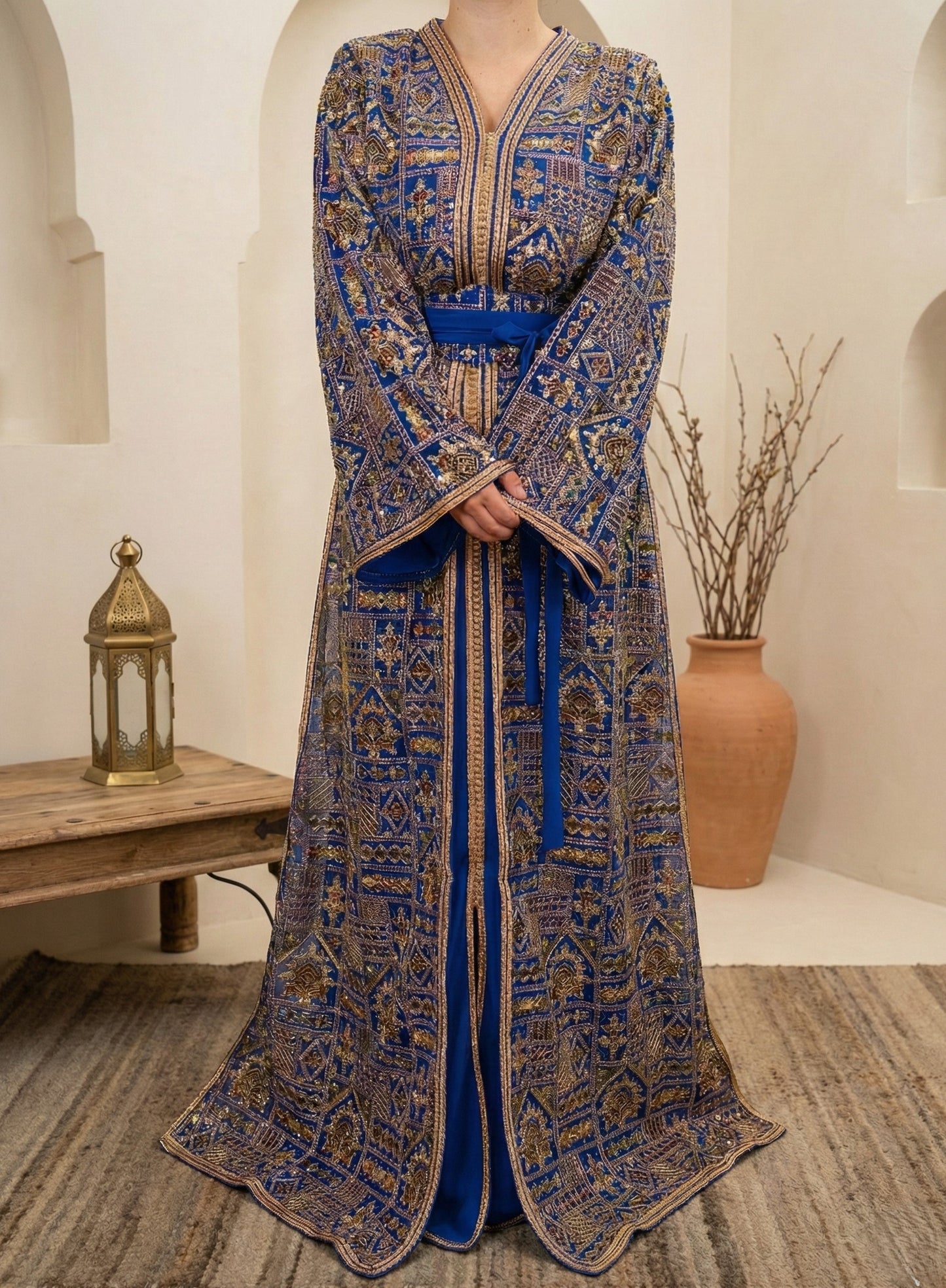 Sarya Bleu et Or