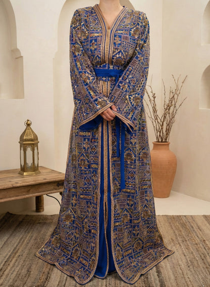 Sarya Bleu et Or