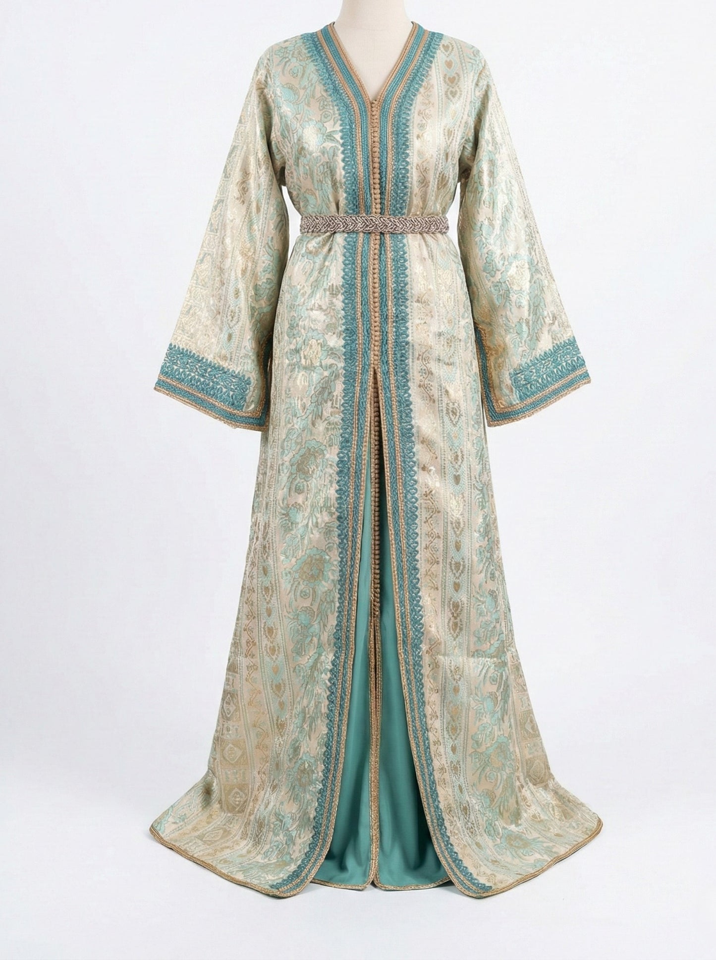 Takchita Brocard Prestige turquoise doré